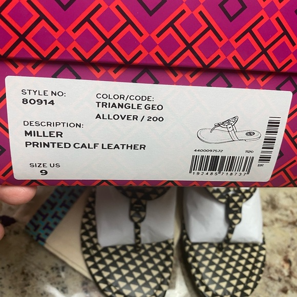 - ❌Sale price firm❌❌Brand new Tory Burch san… - Picture 2 of 3